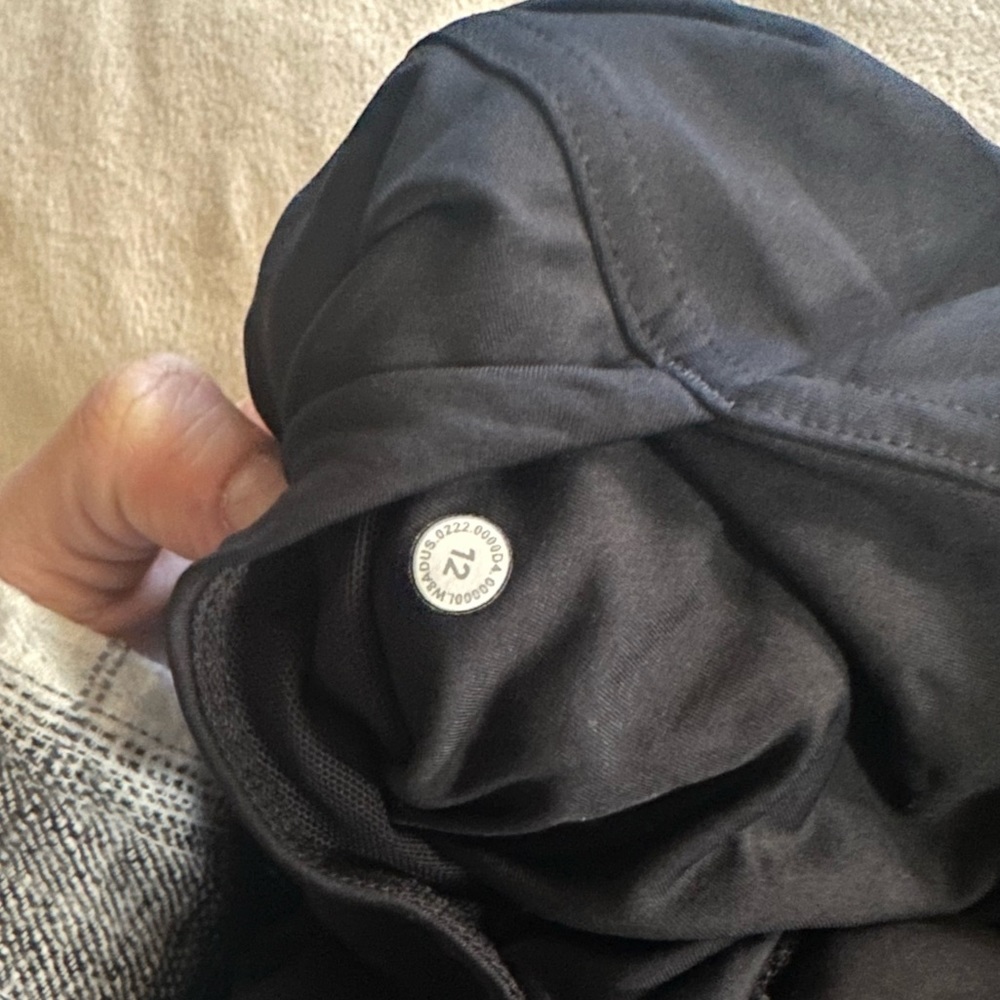 lululemon size 12 Black Pleated Skort - Picture 3 of 7